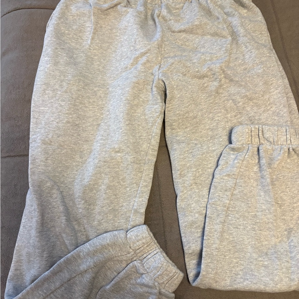 Brandy Melville Light Gray Kids Joggers